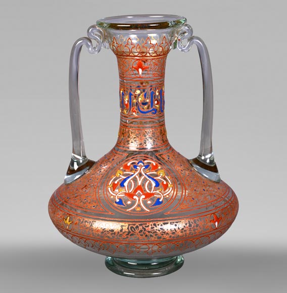 Philippe-Joseph BROCARD (1831-1896), vase orientalisant-1