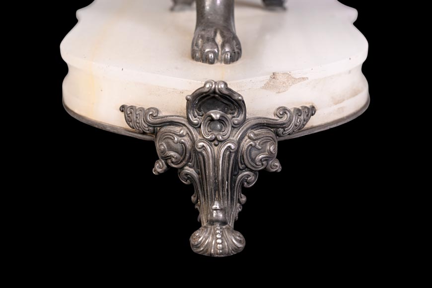 BOYE Charles, Pendule de table à décor orientaliste-7