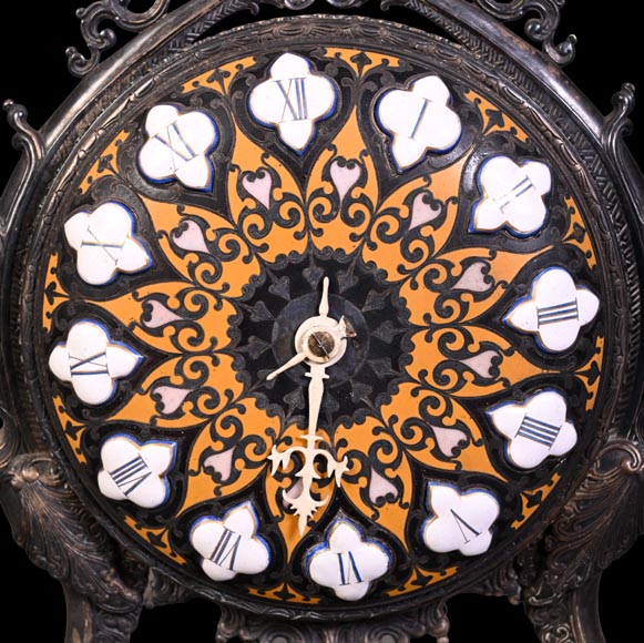 BOYE CHARLES, Pendule orientaliste BOYE CHARLES, Pendule orientaliste-2