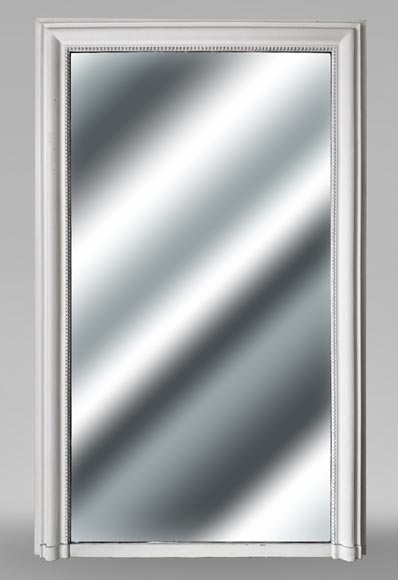 Trumeau de style Louis XVI avec un filet de perle-0