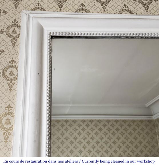 Trumeau de style Louis XVI avec un filet de perle-2