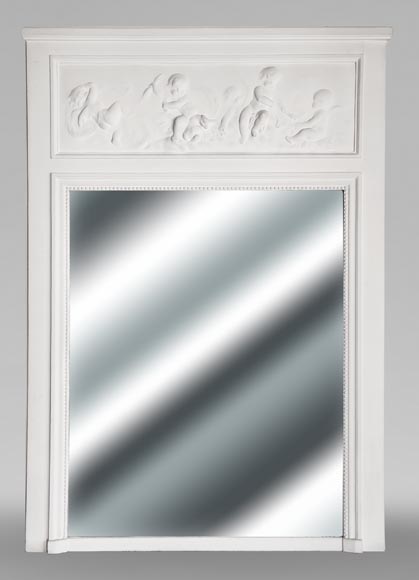 Trumeau de style Louis XVI à décor de Putti-0