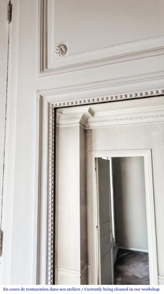 Trumeau de style Louis XVI à décor de perle Trumeau de style Louis XVI à décor de perle-1