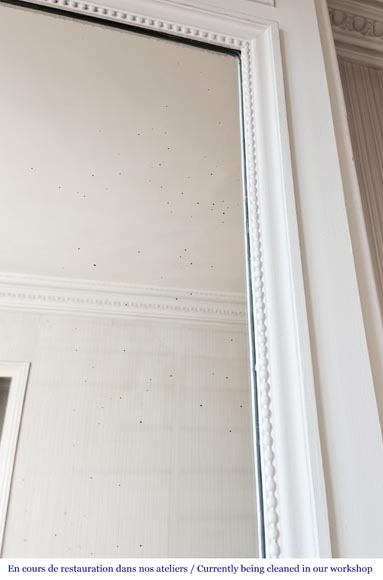 Trumeau de style Louis XVI à décor de perle Trumeau de style Louis XVI à décor de perle-3