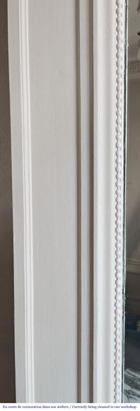 Trumeau de style Louis XVI a décor floral-3