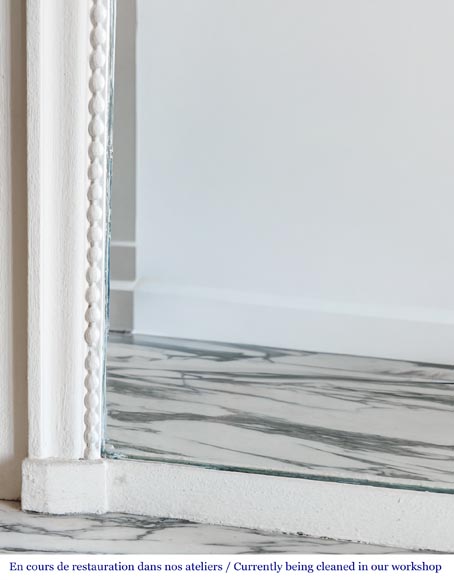 Trumeau de style Louis XVI a décor floral-4