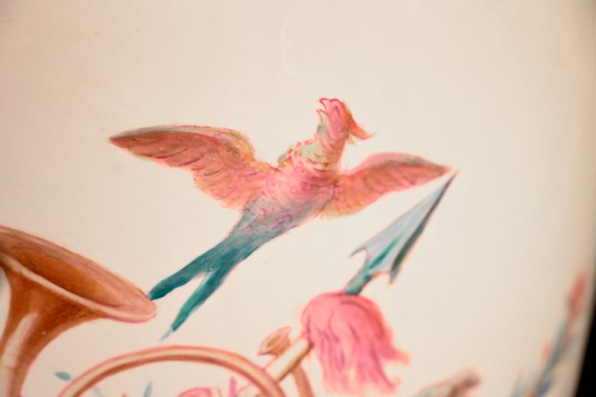 Manufacture de SÈVRES, Paire de vases Rhodes commandée par la Maison de l’Empereur Napoléon III-11