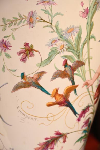 Manufacture de SÈVRES, Paire de vases Rhodes commandée par la Maison de l’Empereur Napoléon III-12