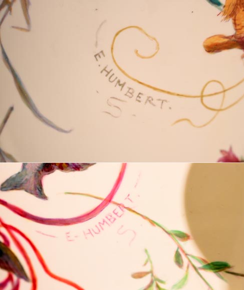 Manufacture de SÈVRES, Paire de vases Rhodes commandée par la Maison de l’Empereur Napoléon III-16