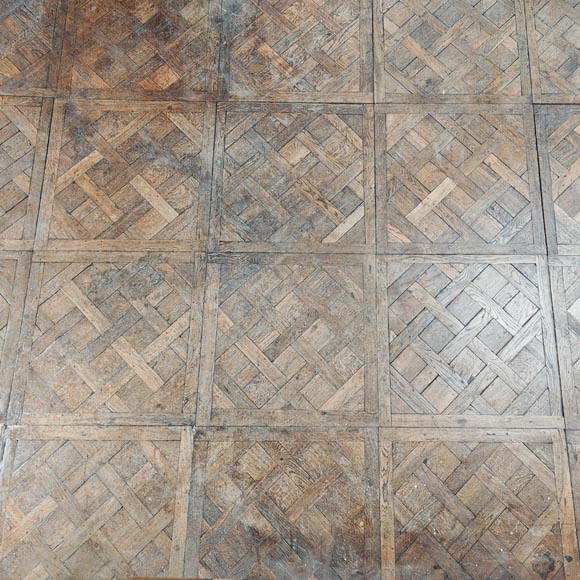 Parquet d'époque Louis XV de Versailles en chêne-0