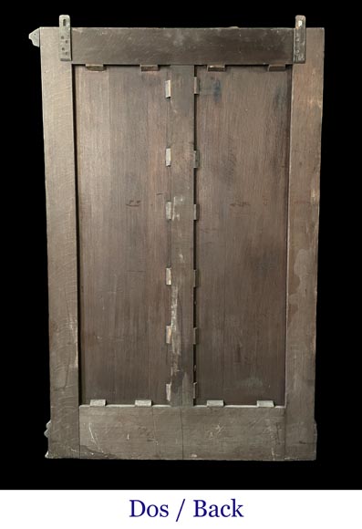 Charles-Édouard MAUGENDRE-VILLERS (1852-1922), Triptyque votif à la Vierge protectrice contre la peste-14