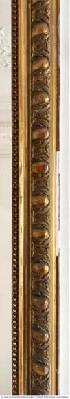 Trumeau doré de style Louis XV surmonté d'une coquille Trumeau doré de style Louis XV surmonté d'une coquille-4
