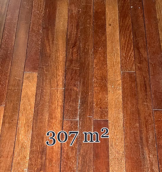 Lot de parquet de linéaire 307 m² en Merbau Lot de parquet de linéaire 307 m² en Merbau-0