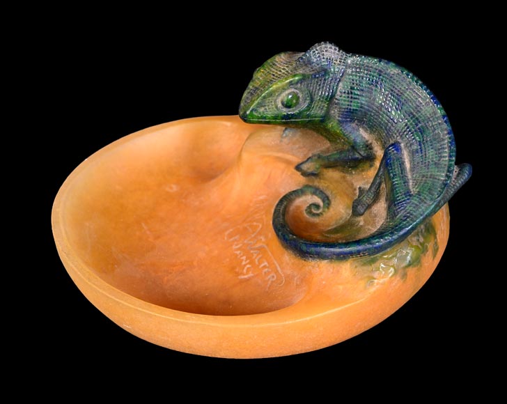 WALTER Amalric & BERGÉ Henri, vide-poche au caméléon-1