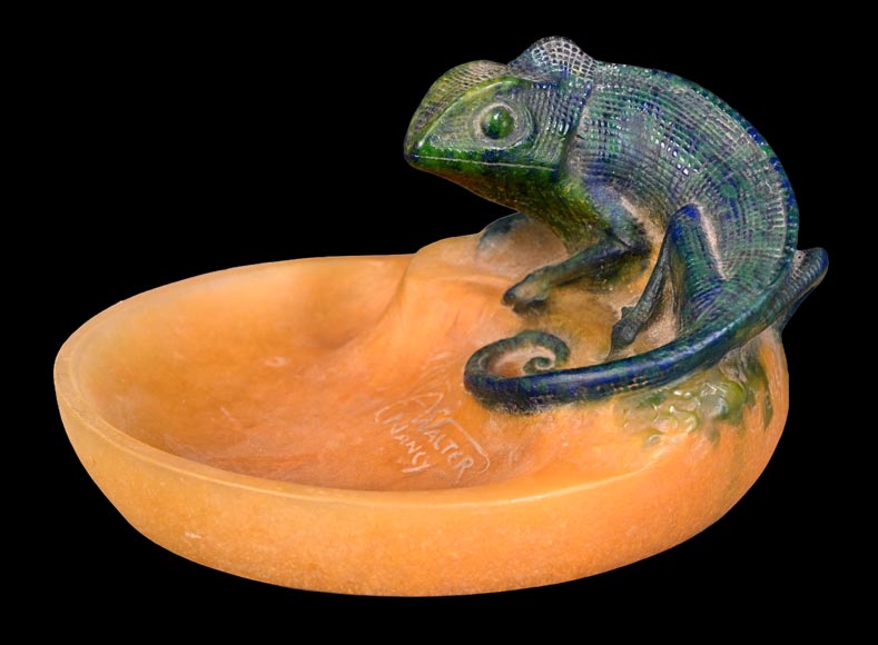 WALTER Amalric & BERGÉ Henri, vide-poche au caméléon-2