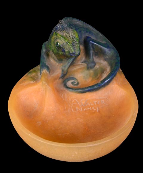 WALTER Amalric & BERGÉ Henri, vide-poche au caméléon-3