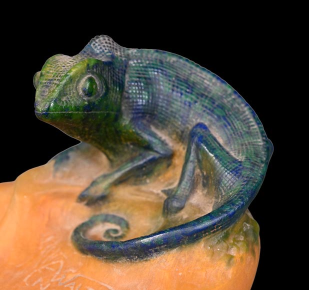 WALTER Amalric & BERGÉ Henri, vide-poche au caméléon-7