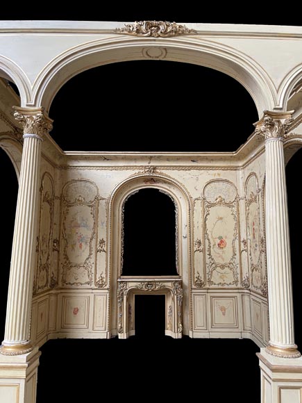 Boiserie à décor de Chinoiseries provenant de la Villa Les Cèdres, anciennement Villa Les Oiseaux, résidence du roi Léopold II à Saint-Jean-Cap-Ferrat, sur la Côte-d’Azur-3