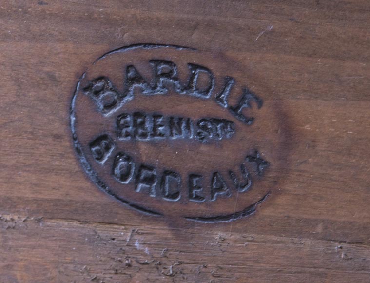 BARDIE Armand (ébéniste) - Grande cheminée ancienne et son trumeau, de style Napoléon III-18