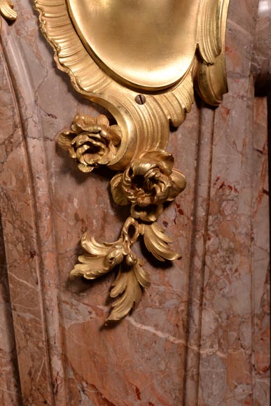 Exceptionnelle cheminée réalisée par Alfred Emmanuel Beurdeley pour Cornelius II Vanderbilt, 1893-15