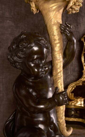 Exceptionnelle cheminée réalisée par Alfred Emmanuel Beurdeley pour Cornelius II Vanderbilt, 1893-19