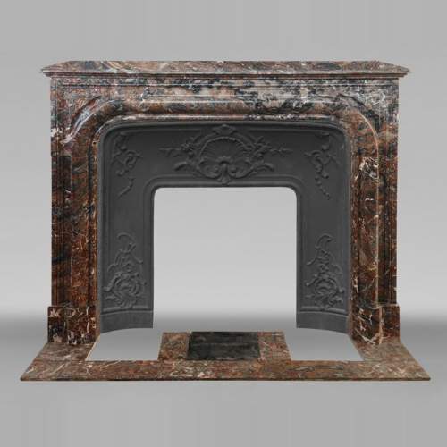 Cheminée boudin style Louis XIV en Bois Jourdan