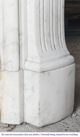 Cheminée de style Louis XV décorée d'une palmette Cheminée de style Louis XV décorée d'une palmette-10