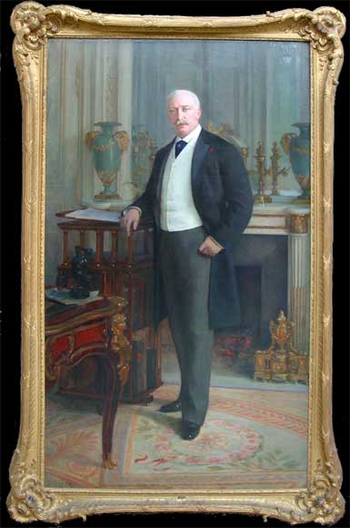 Grand portrait du Président Félix Faure par RONDEL-0