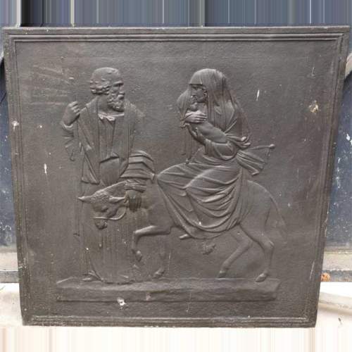 Plaque de cheminée